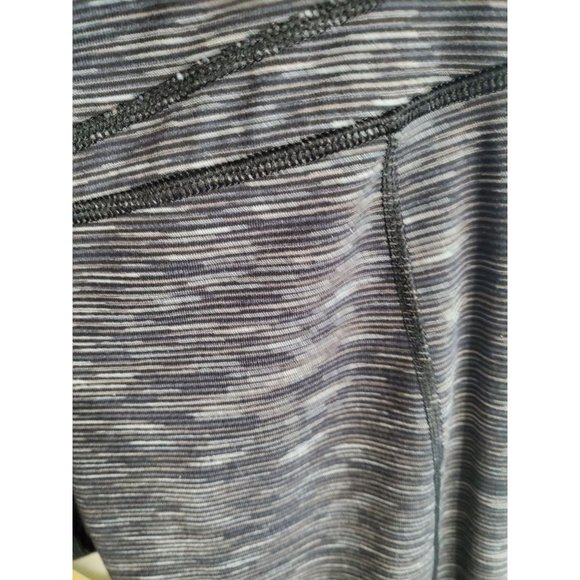 Lucy Powermax Size XS Hatha Collection Leggings Grey Marl Yoga Gym Ankle Length - Picture 2 of 11